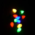 Photo "LED colored lights for garden party"