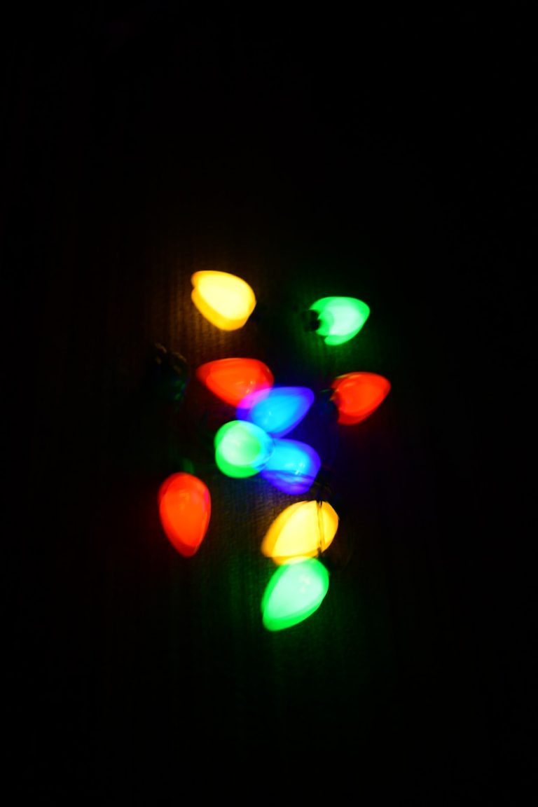 Create a Magical Garden Party Atmosphere with LED Colored Lights