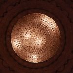 Photo geometric ceiling lamp