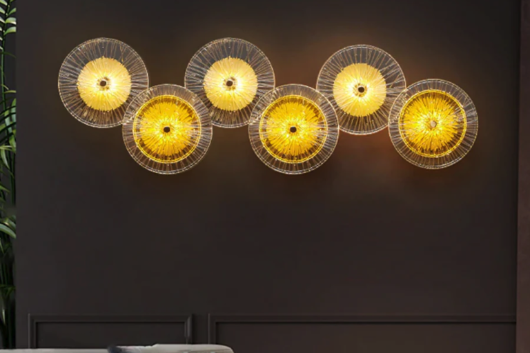 Enhance Your Bedroom with the Luxury Lotus Leaf Wall Lamp
