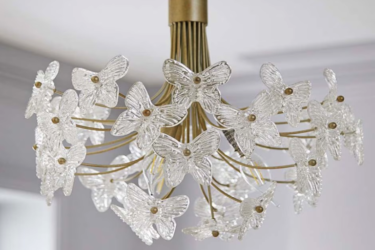 Transform Your Living Room with the Nivola Butterfly Chandelier