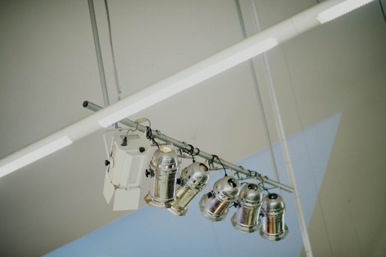 Enhance Your Art Studio with Adjustable Track Lighting
