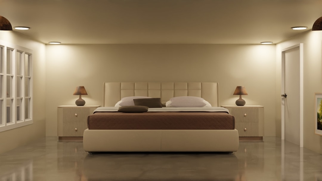 Photo bedroom lighting