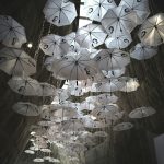 Photo smart app controlled paper lantern chandelier